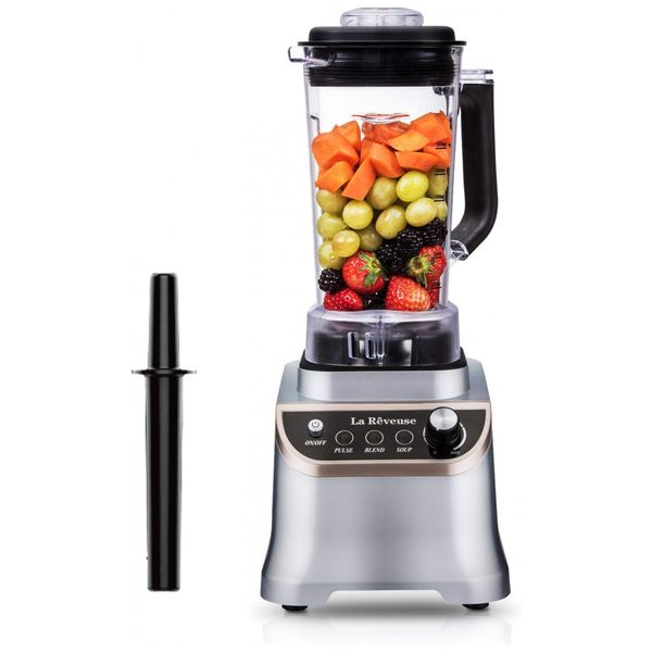 Liquidificador de Bancada 1.5L com Alta Velocidade, 1200W, 110v, LA REVEUSE LARB1804, Prateado