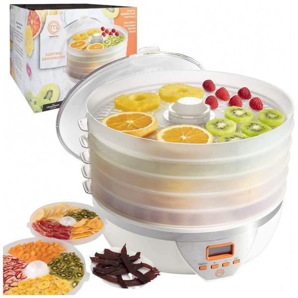 Desidratador de Alimentos com 5 Bandejas, 500W, 110v, MASTERCHEF MTF DHY 795, Branco
