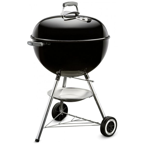 Churrasqueira a Carvão Portátil, Serve até 7 Pessoas, WEBER 741001BLK, Preto