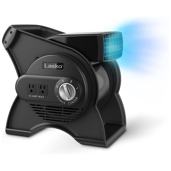 Ventilador de Piso 3 Velocidades, 100W, 110V, LASKO U12104, Preto