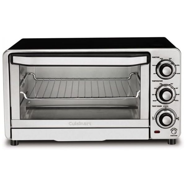 Forno Elétrico de Bancada, Aço Inoxidável, 1800W, 110v, CUISINART TOB 40N, Prateado