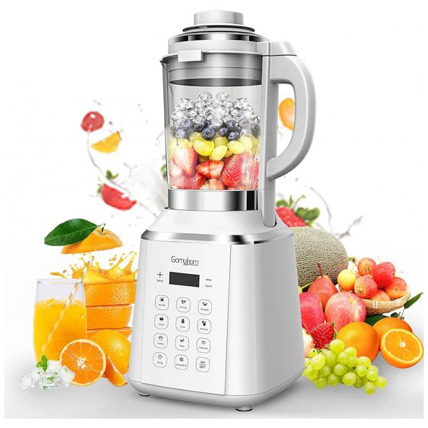Liquidificador de Bancada de 1.8L com 9 Velocidades, 800W, 110v, GOMYHOM, Branco