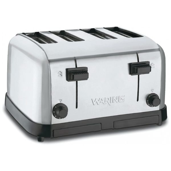 Torradeira de 4 Fatias com 6 Niveis de Tostagem, 110v, WARING WCT708, Prateado