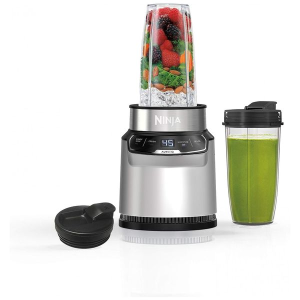 Liquidificador de Bancada para Vitaminas, Capacidade 700 mL, 1100W, 110v, NINJA BN401, Prateado