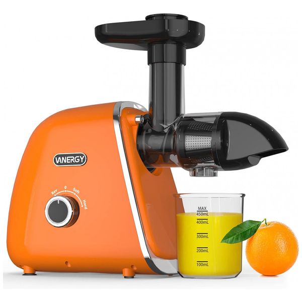 Centrífuga de Frutas com 2 Velocidades e Motor Silencioso, 150W, 110v, FEZEN Vanergy, Laranja