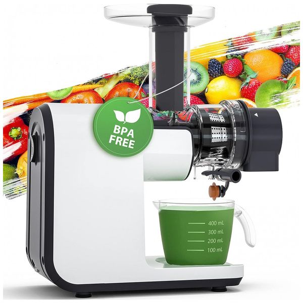 Centrífuga de Frutas com 2 Velocidades, Silencioso, 150W, 110v, AEITTO, Branco