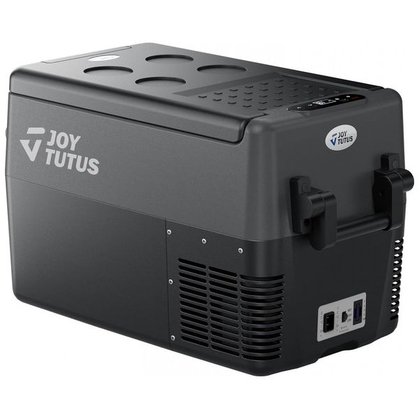 Geladeira, Cooler Portátil Automotivo 32L, com Controle de Temperatura, 60W, 12V, JOYTUTUS, Preto