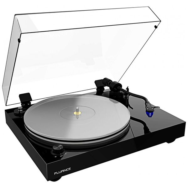 Vitrola Toca Discos RT85 1 Velocidade, sem fio, com USB, 45 RPM, 110v, FLUANCE RT85T, Preto