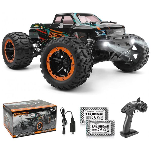 HAIBOXING Carrinho de Controle Remoto Off Road até 36 km, h, Escala 116, Idade Recomendada 8