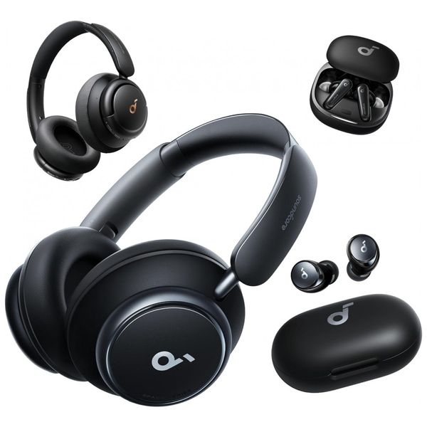 Fone de Ouvido sem Fio Earbuds Bluetooth com Cancelamento de Ruídos, SOUNDCORE AK A3909011, Preto