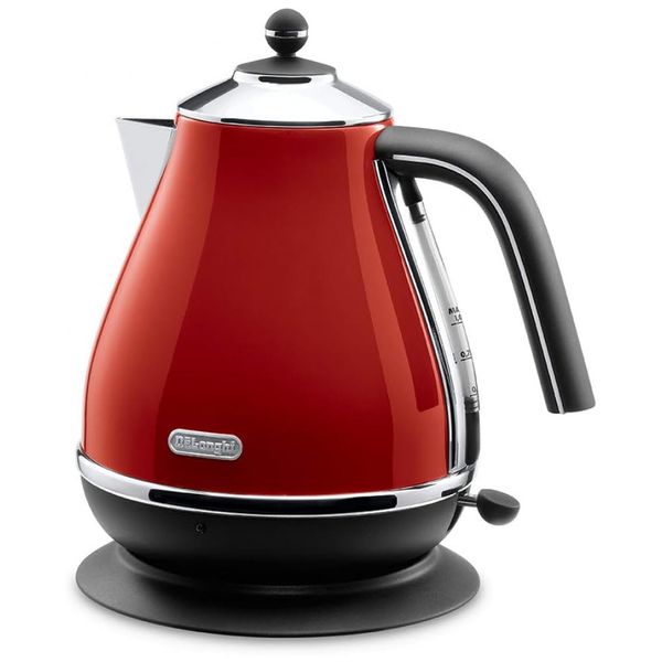 Chaleira Elétrica 1L, com Desligamento Automático, 1200W, 110v, DELONGHI KBO1200J R, Vermelho