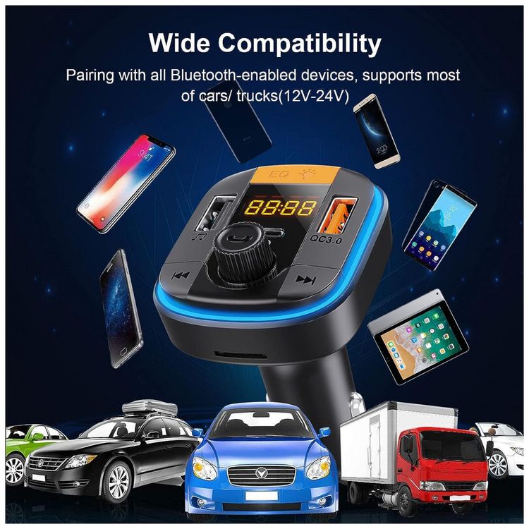 Adaptador-Transmissor-Veicular-Bluetooth-Veicular-B-LED-foto-5