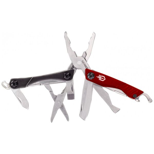 Alicate Multifuncional 14 em 1, Aço, GERBER GEAR 30 000417, Vermelho