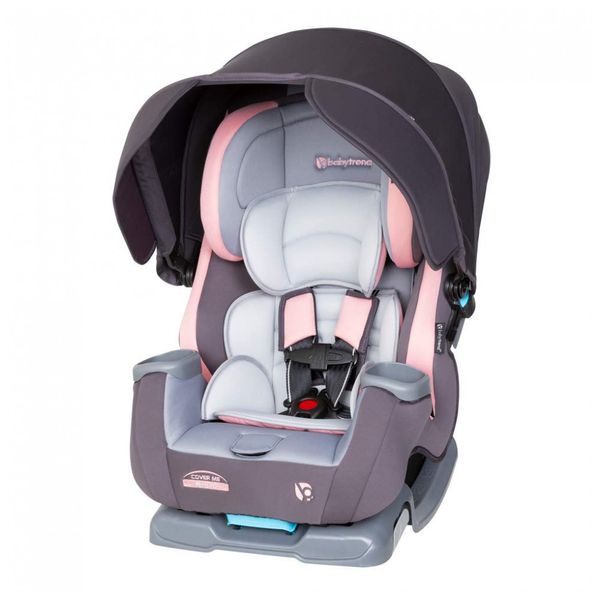 Cadeirinha de Bebê 4 em 1 ajustável e segura, BABY TREND CV89D09B, Rosa
