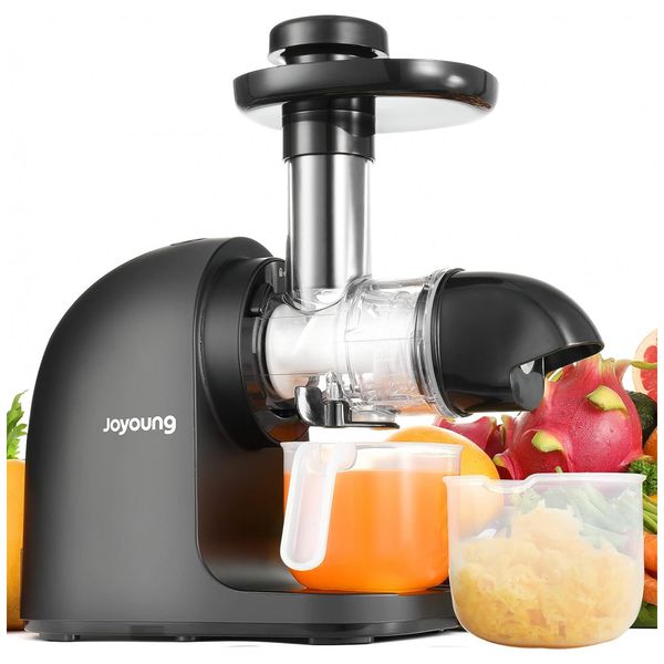 Centrífuga de Frutas de Bancada Silencioso com Motor Reversível, 150W, 110v, JOYOUNG, Vermelho