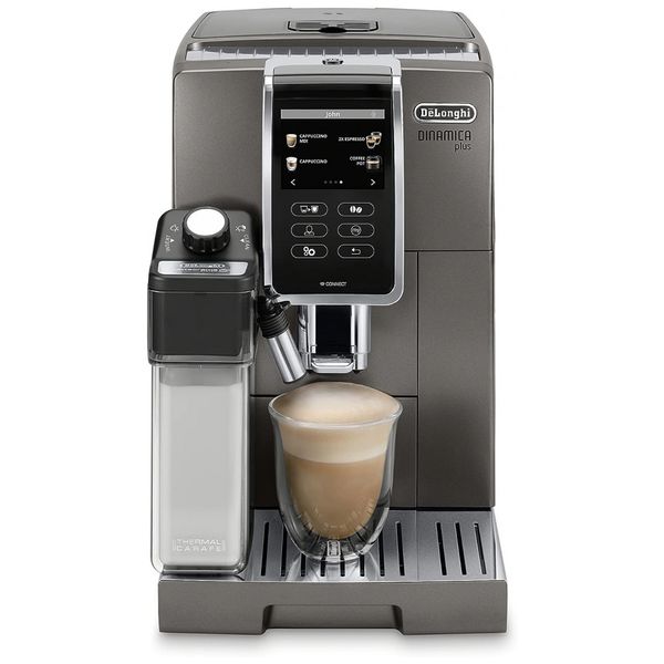 Cafeteira Elétrica Dinâmica Expresso Automática, 110v, DELONGHI ECAM37095TI, Cinza