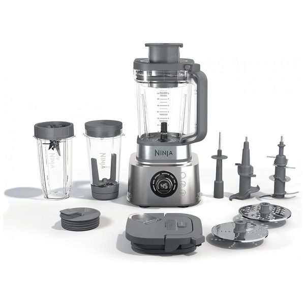 Liquidificador de Bancada 2L, Aço Inoxidável, 1200W, 110v, NINJA SS401, Prateado