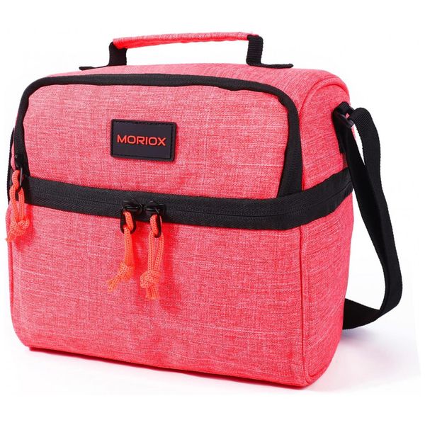 Bolsa Térmica Portátil 6L, Mantém Quente, Frio Por até 5H, MORIOX, Laranja