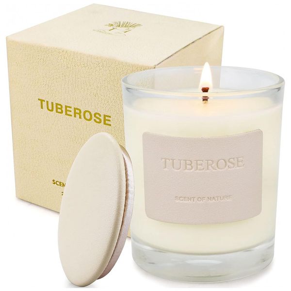 FINBO Vela de Aromaterapia para Casa 230mL, Aroma Flor de Laranjeira e Tosa, 1 Unidade