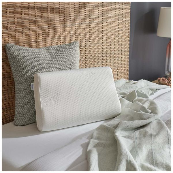 Travesseiro Ortopédico com Memória Ergonômica 50 x, 1 UN, TEMPUR PEDIC 15301115P, Branco