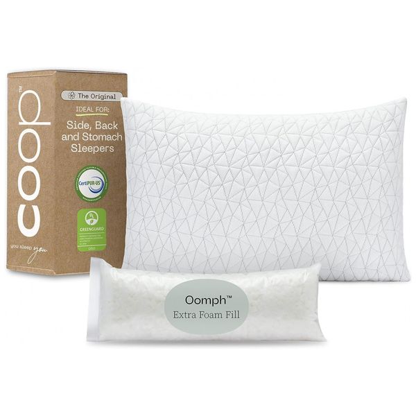Travesseiro Ortopédico com Memória Ergonômica 76 x, 1 UN, COOP HOME GOODS 5929842, Branco
