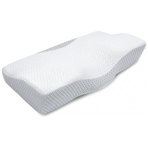 Mokaloo Travesseiro Ortopédico com Memória Ergonômica para Cervical 58 x , 1 UN