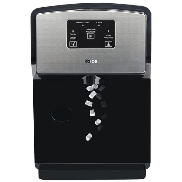KBice Máquina de Gelo Automática Portátil até 10kg, 24H, 110v, KITCHEN 101 FDFM1JA01, Preto