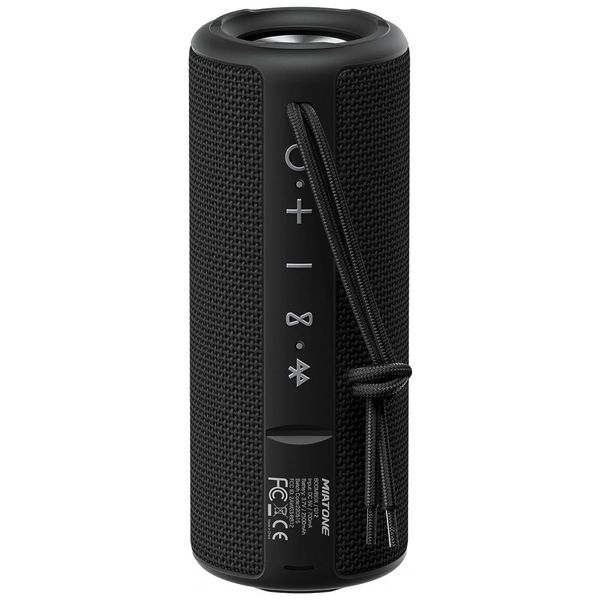 Caixa de Som Bluetooth sem Fio Portátil à Prova d, MIATONE Q12 BLACK, Preto