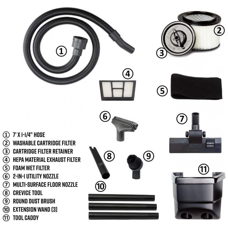 Aspirador-de-Po-Seco-e-Umido-15L-5-Pico-HP-com-Extensores-foto-2