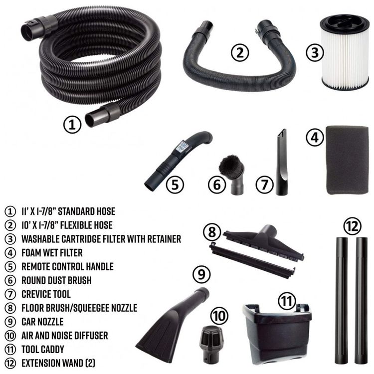 Aspirador-de-Po-Seco-e-Umido-18L-5-Pico-HP-com-Extensores-foto-2