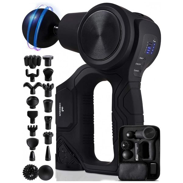 CHIROGUN-Massageador-Pistola-Eletrico-Profissional-Sem-Fio-foto-0