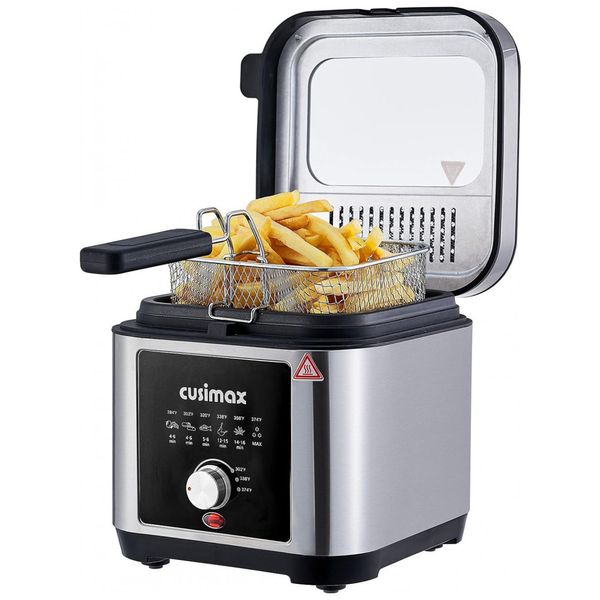 Fritadeira-Eletrica-2.6L-Profissional-Aco-Inoxidavel-foto-0