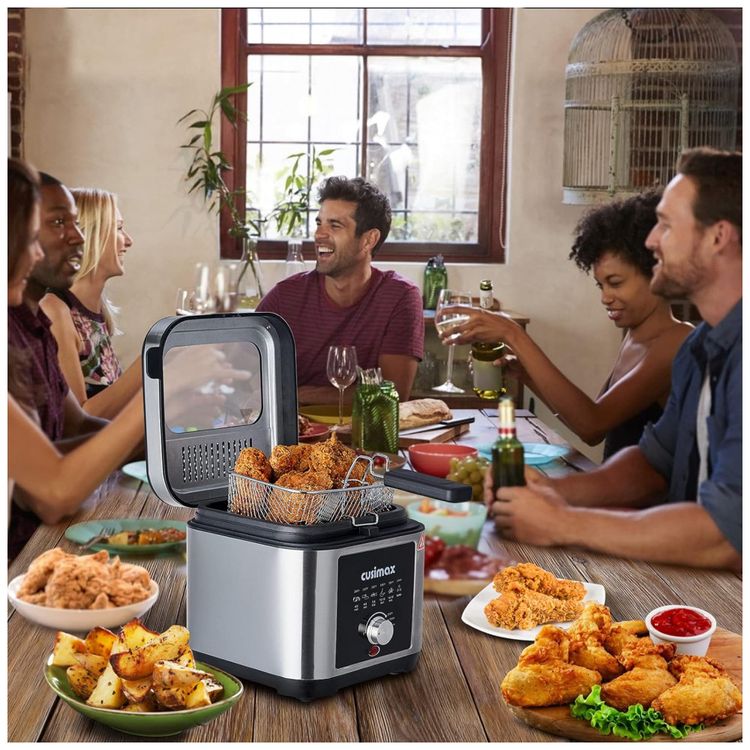 Fritadeira-Eletrica-2.6L-Profissional-Aco-Inoxidavel-foto-4