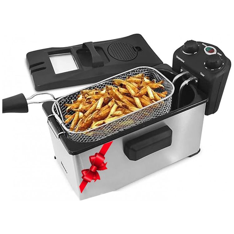 Maxi-Matic-Fritadeira-Eletrica-3L-Profissional-Aco-foto-0