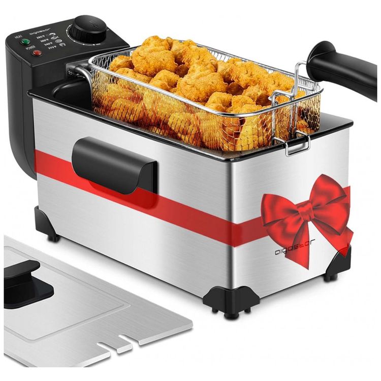 Fritadeira-Eletrica-Profissional-3L-Aco-Inoxidavel-1650W-foto-0