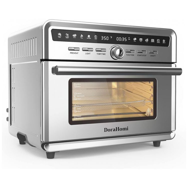 Forno-Eletrico-de-Bancada-10-em-1-Multifuncional-Aco-foto-0