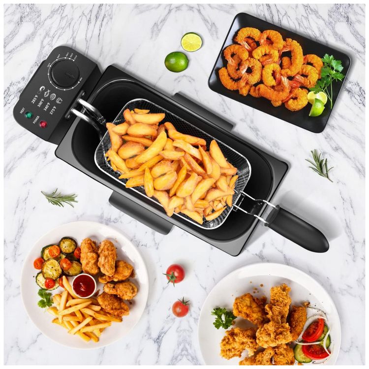 Fritadeira-Eletrica-Profissional-3L-Aco-Inoxidavel-1650W-foto-5