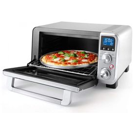 Forno-Eletrico-de-Bancada-com-Tela-LCD-Aco-Inoxidavel-foto-0