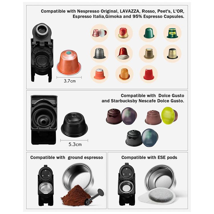 Cafeteira-Eletrica-Expresso-4-em-1-19-Bar-Compativel-com-foto-2