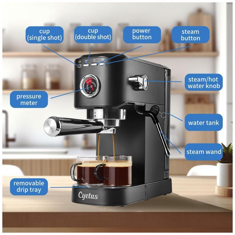 Cafeteira-Eletrica-Expresso-15-Bar-com-Espumador-de-Leite-foto-5