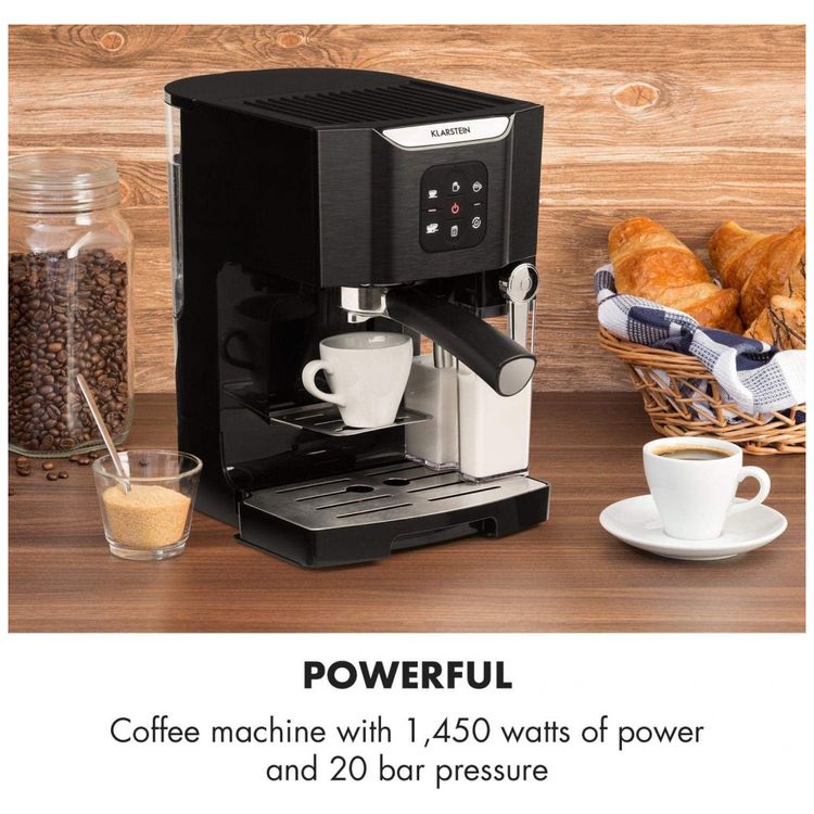 KLARSTEIN-Maquina-de-Cafe-Expresso-3-em-1-Capacidade-1.4L-foto-3