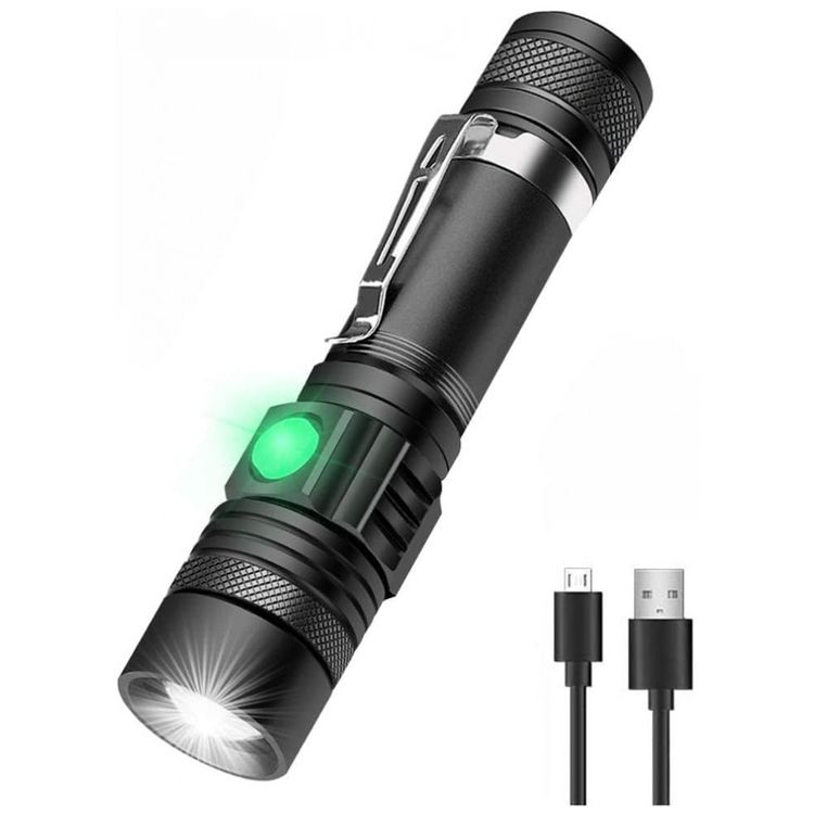 Hoxida-Lanterna-LED-Portatil-Recarregavel-1200LM-IPX5-a-foto-0