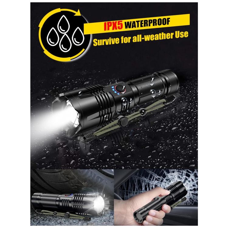 Lanterna-LED-Portatil-Recarregavel-9000-LM-IPX5-a-Prova-d-foto-5