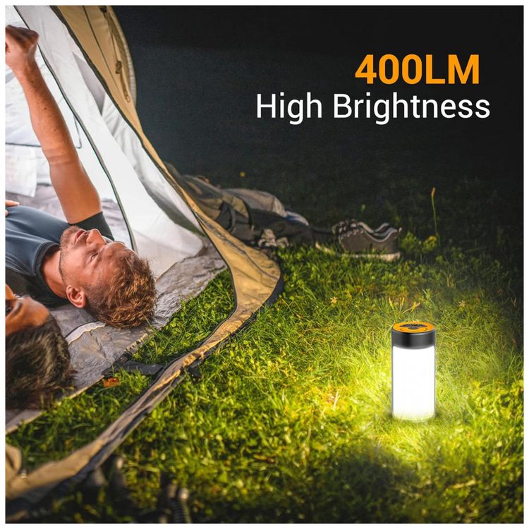 Lanterna-LED-Portatil-Recarregavel-400LM-4800mAh-10H-CT-foto-2