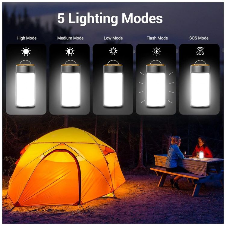 Lanterna-LED-Portatil-Recarregavel-400LM-4800mAh-10H-CT-foto-3