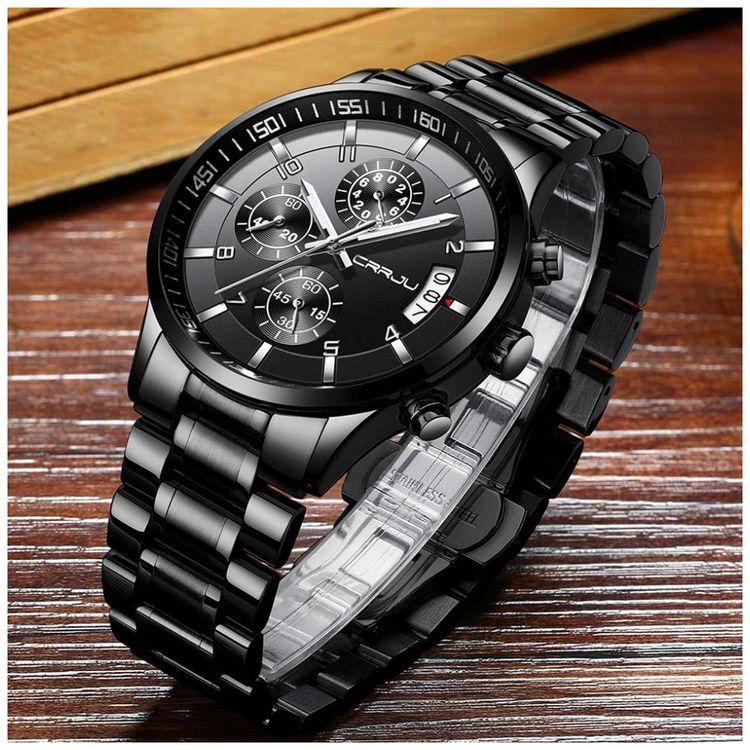 Relogio-Masculino-Analogico-Automatico-CRRJU-CJ2214-Preto-foto-3