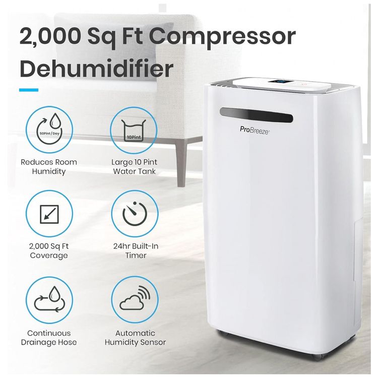 Breeze-Desumidificador-50L-com-Mangueira-de-Drenagem-Area-foto-1