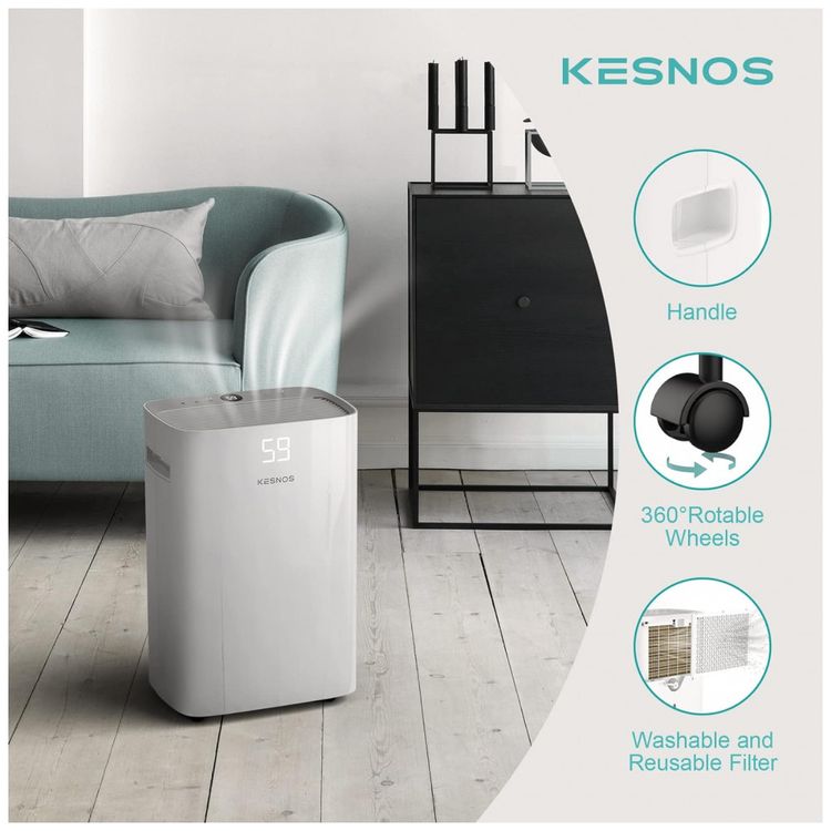 Kesnos-Desumidificador-100L-com-Mangueira-de-Drenagem-Area-foto-5