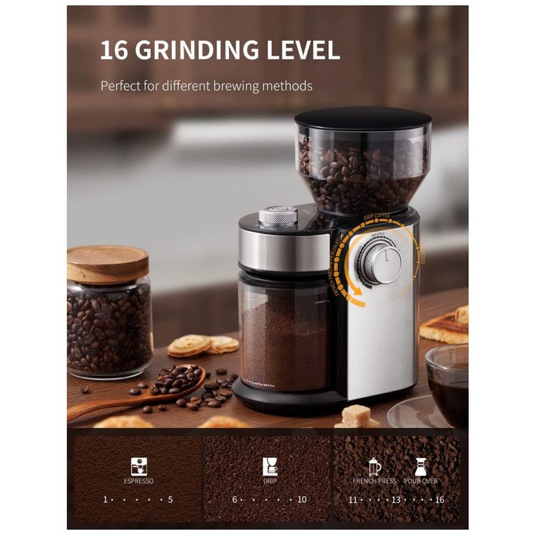Moedor-de-Cafe-e-Graos-Eletrico-Profissional-250g-Aco-foto-1