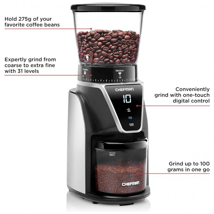 Moedor-de-Cafe-e-Graos-Eletrico-Profissional-260g-Aco-foto-1